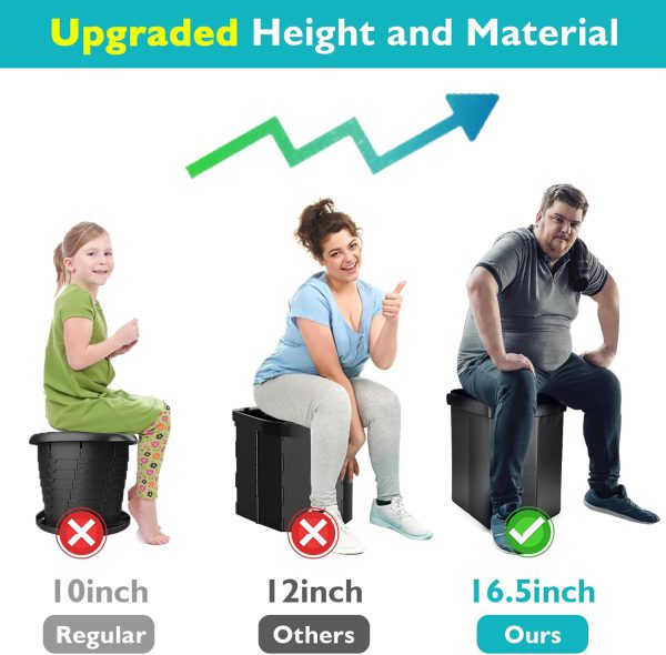 Sckee XL Portable Toilet for Adults - Image 2