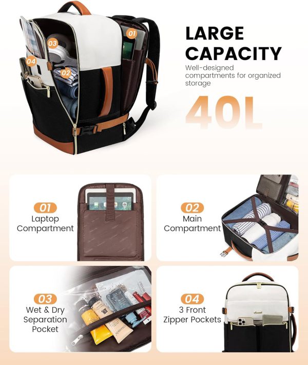 LOVEVOOK Travel Backpack for Women - Image 2